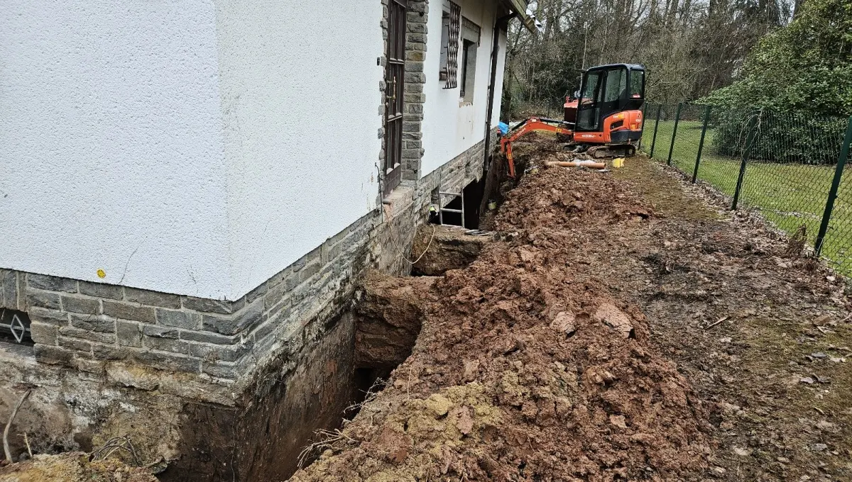 Instalace drenáže – Příbram